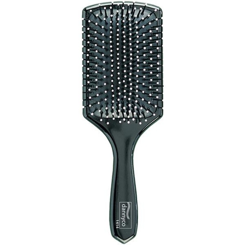 Dannyco -- Large Rectangular Cushion Brush with Ball-Tipped Nylon Bristles