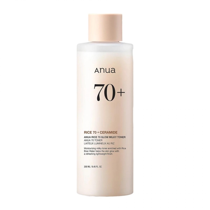 Anua -- Rice 70 Glow Milky Toner 8.45oz