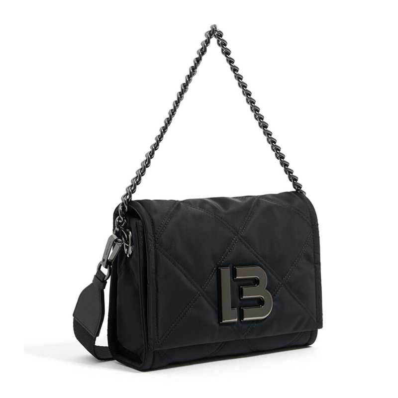 Nylon Crossbody Bag Black