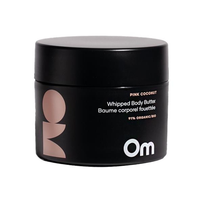 Om Organics -- Pink Coconut Whipped Body Butter 8.5oz