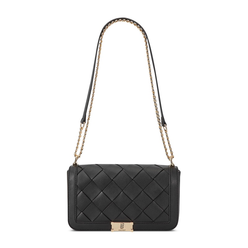 Mylah Crossbody Flap Black