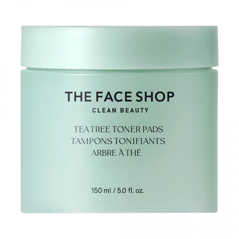 The Face Shop -- Tea Tree Toner Pads - 70pcs