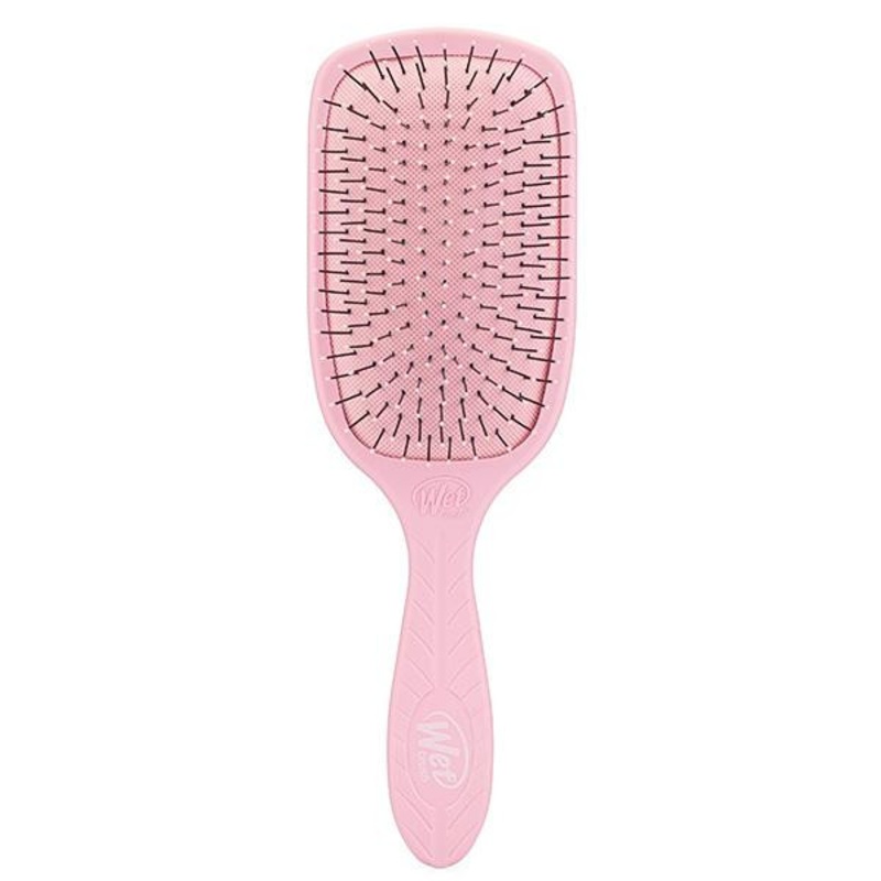 The Wet Brush -- Paddle detangler brush Go Green - Pink