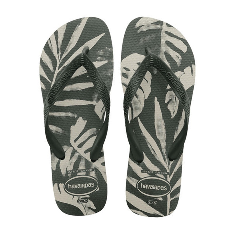 Aloha Flip Flops Green Olive