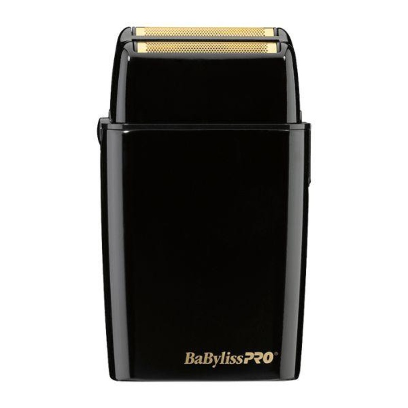 Babyliss Pro -- Cordless metal double foil shaver - Black