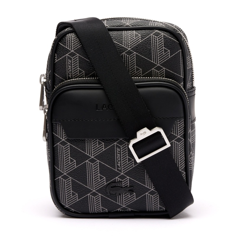 The Blend Monogram Small Shoulder Bag Monogram Noir Gris