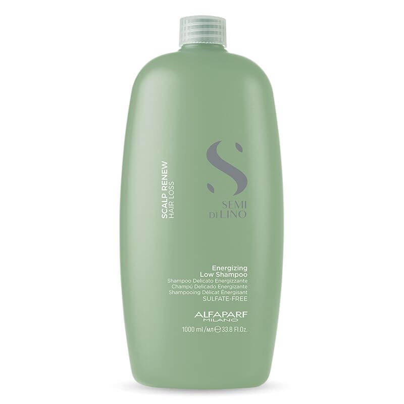 Alfaparf Milano Semi Di Lino Scalp Renew Energizing Low Shampoo For Hair Loss 1 Litre