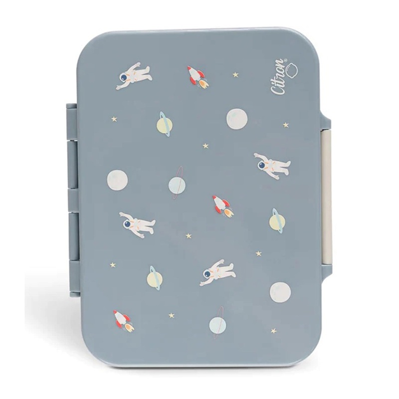 Incredible Tritan Lunchbox with Four Compartments - Spaceship