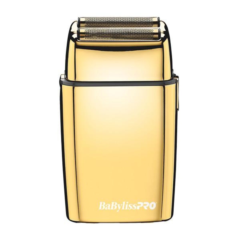 Babyliss Pro -- Cordless metal double foil shaver - Gold