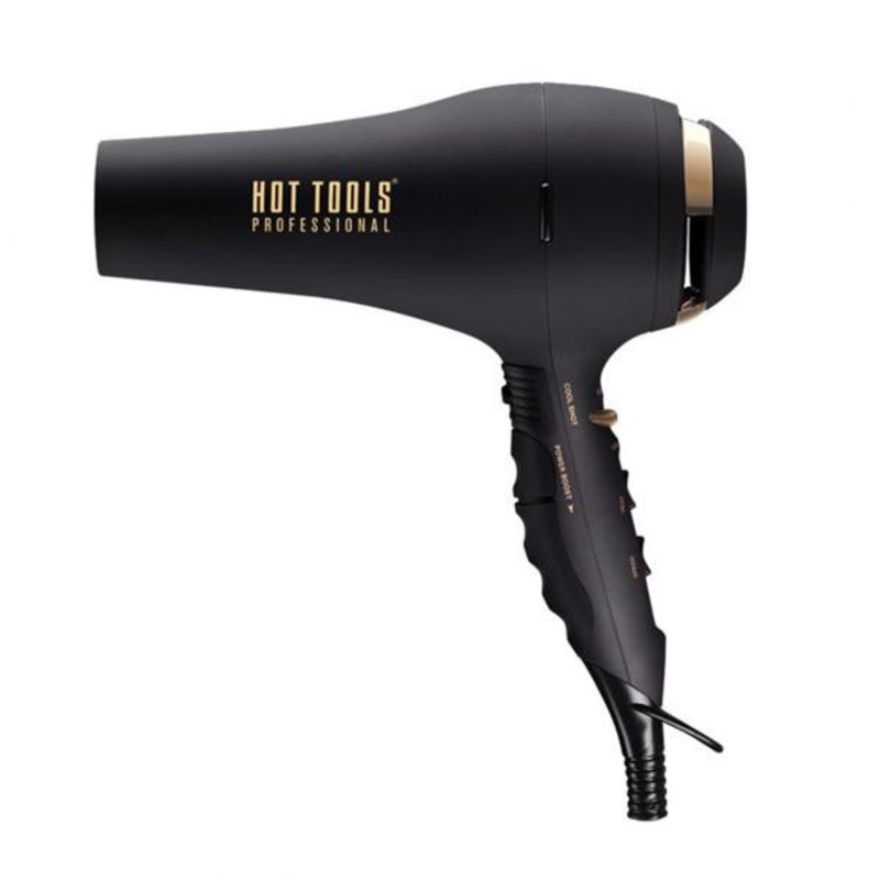 Hot Tools -- Turbo Ionic Hairdryer Black Gold