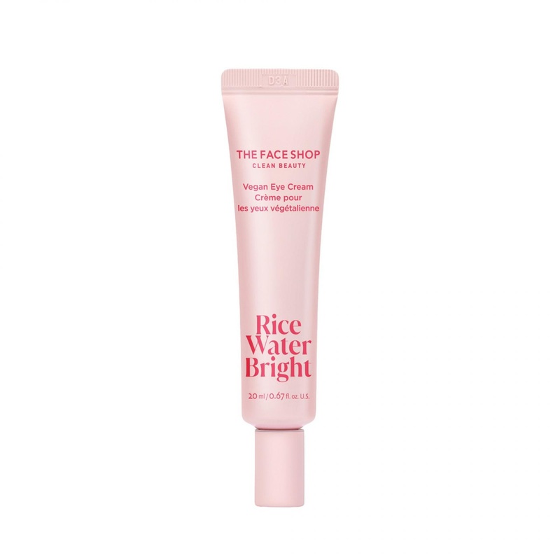 The Face Shop -- Rice Water Bright - Vegan Eye Cream 0.67oz