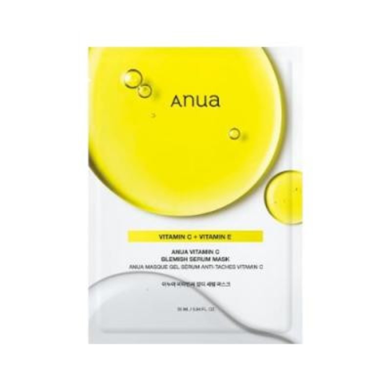 Anua -- Vitamin C Blemish Serum Mask - 1ea