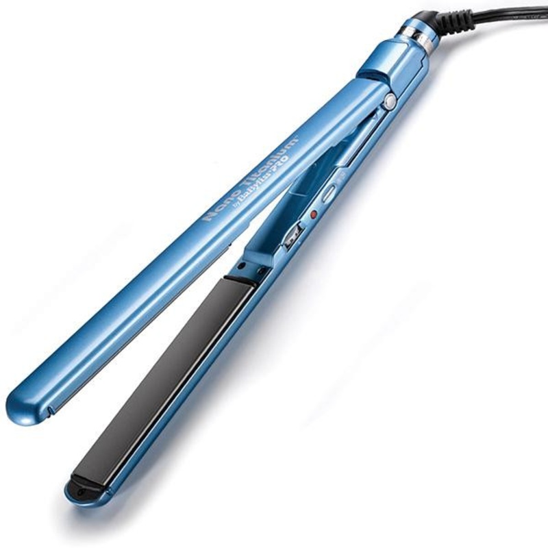 Babyliss Pro -- Nano-titanium and Ceramic Flat Iron 1'' - Extra-long plates