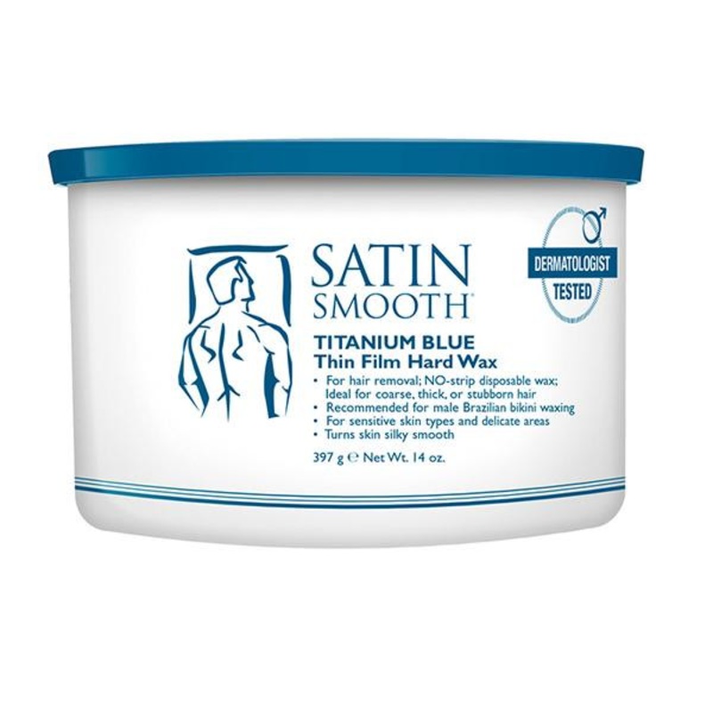 Satin Smooth -- Titanium Blue 14oz