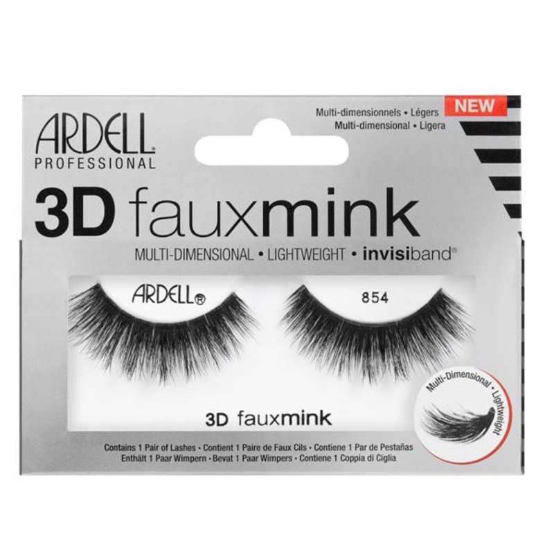 Ardell - Lashes -- 3D Faux Mink - 854