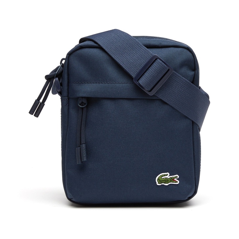Unisex Lacoste Zip Crossover Bag Marine 166