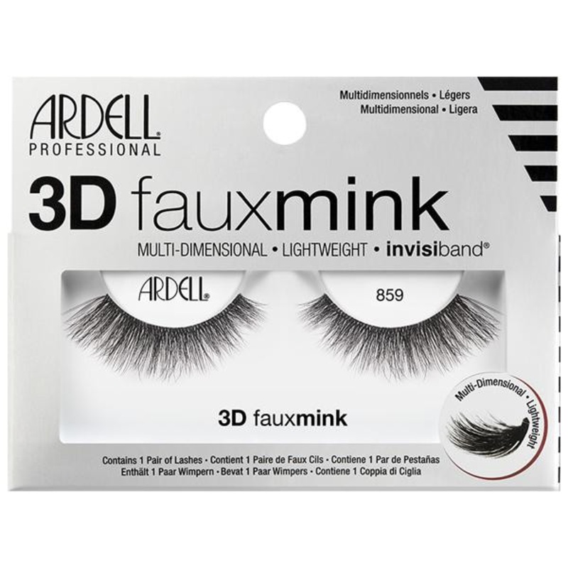 Ardell - Lashes -- 3D Faux Mink - 859