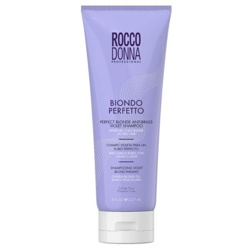 Rocco Donna -- Biondo Perfetto violet shampoo 8oz