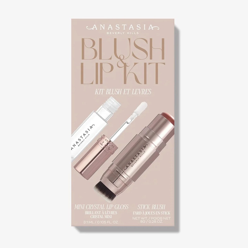 Stick Blush & Mini Lipgloss Kit - Soft Rose / Crystal