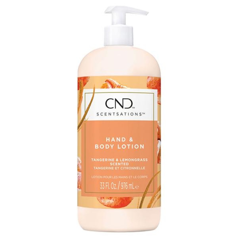 CND -- Hand and Body Lotion - Tangerine & Lemongrass 33oz