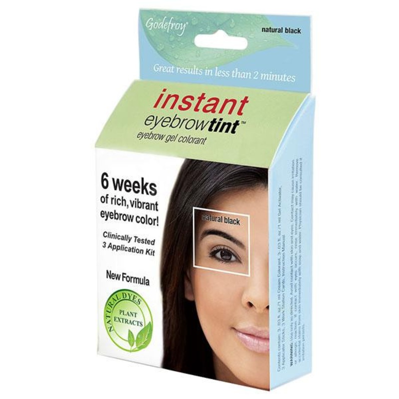 Godefroy -- Eyebrow Tint Kit Natural - Black