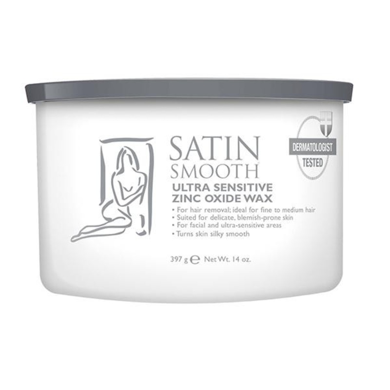 Satin Smooth -- Ultra-Sensitive Zinc Oxide Wax 14oz