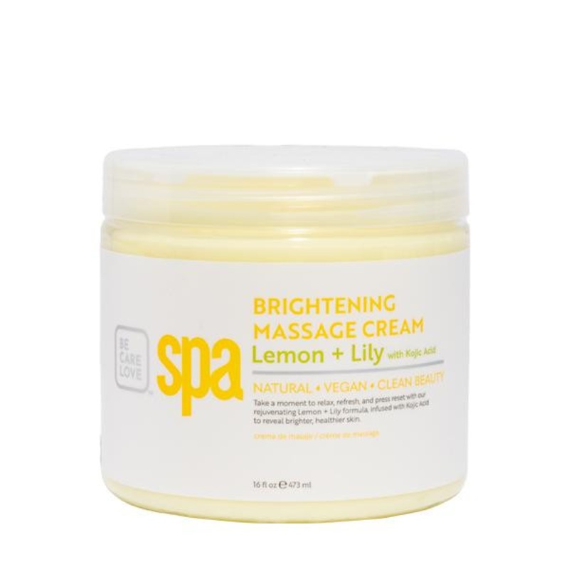 BCL -- Massage Cream Lemon + Lily 16 oz