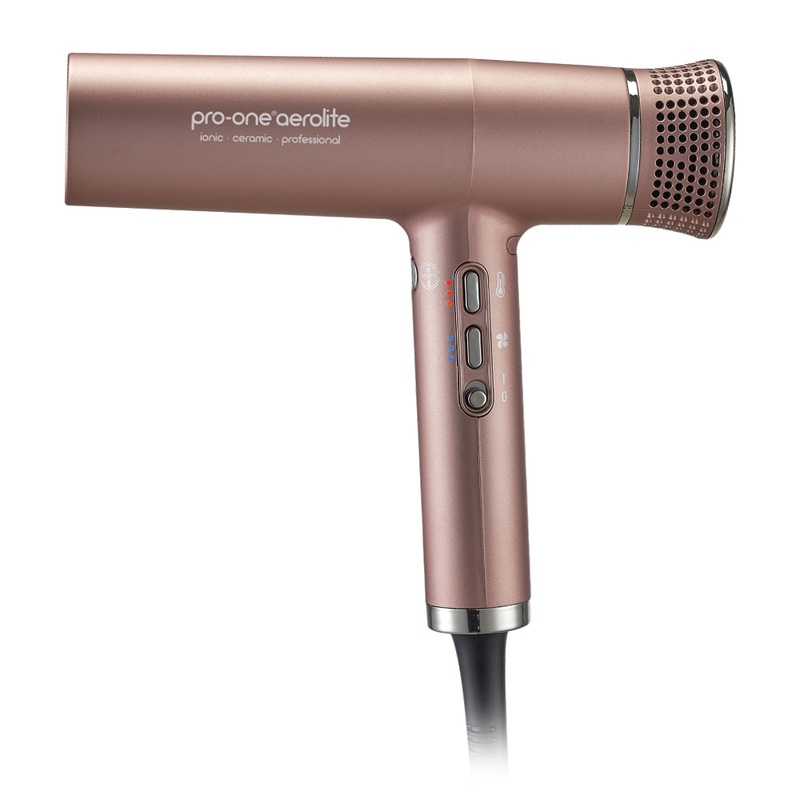 Pro-One Aerolite Hairdryer Gold