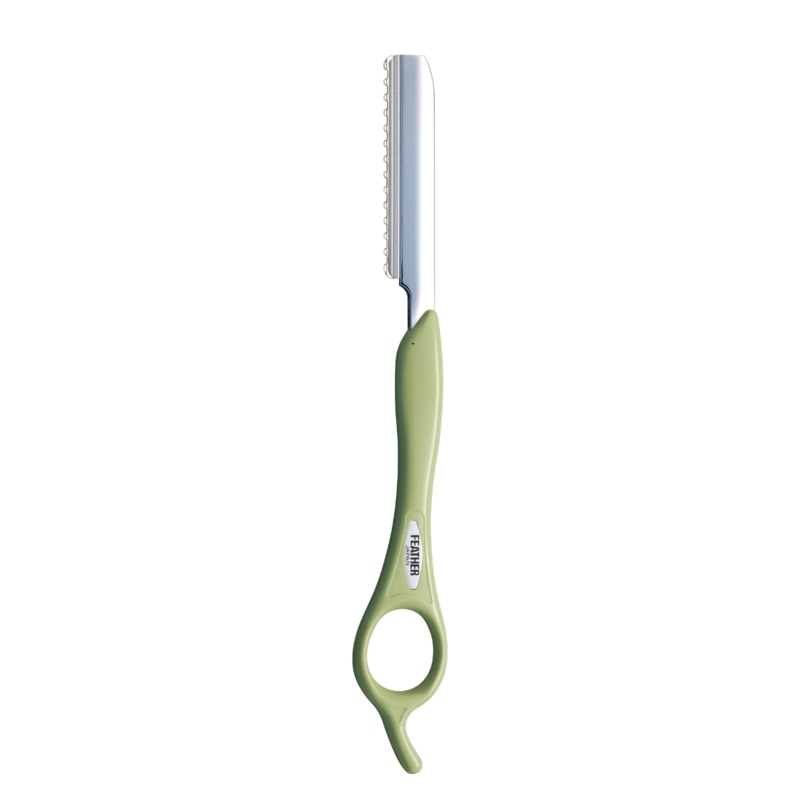 Feather Precision Cutting & Styling Razor Matcha Green