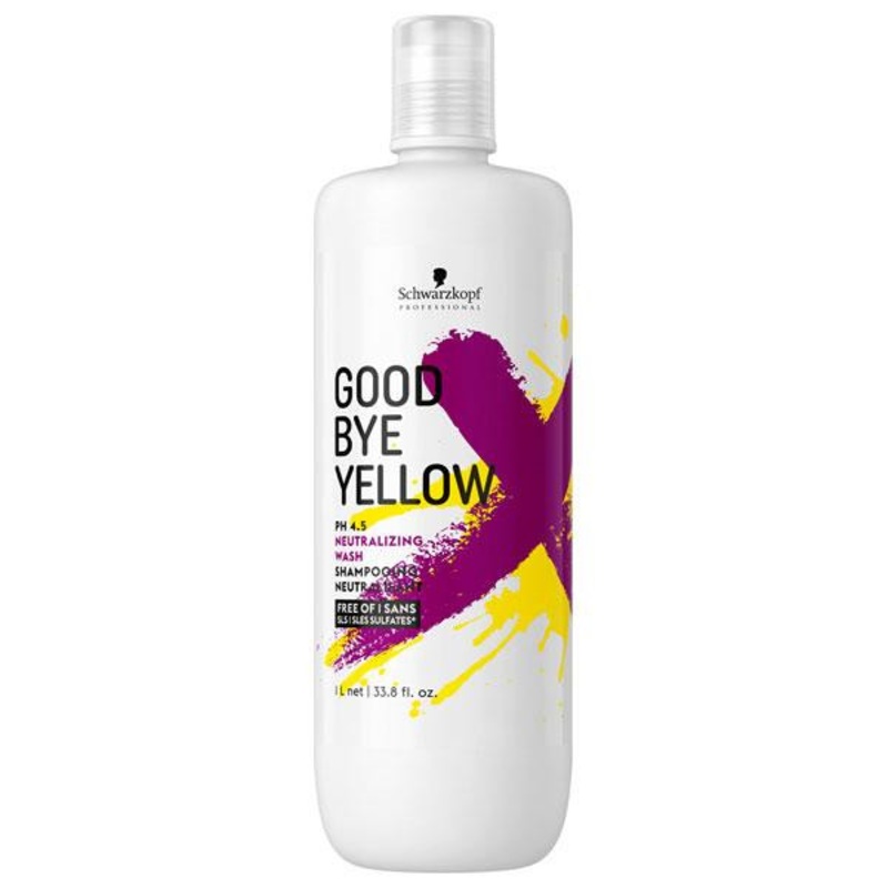 Schwarzkopf - Bonacure -- Goodbye Yellow - Wash 33.8oz