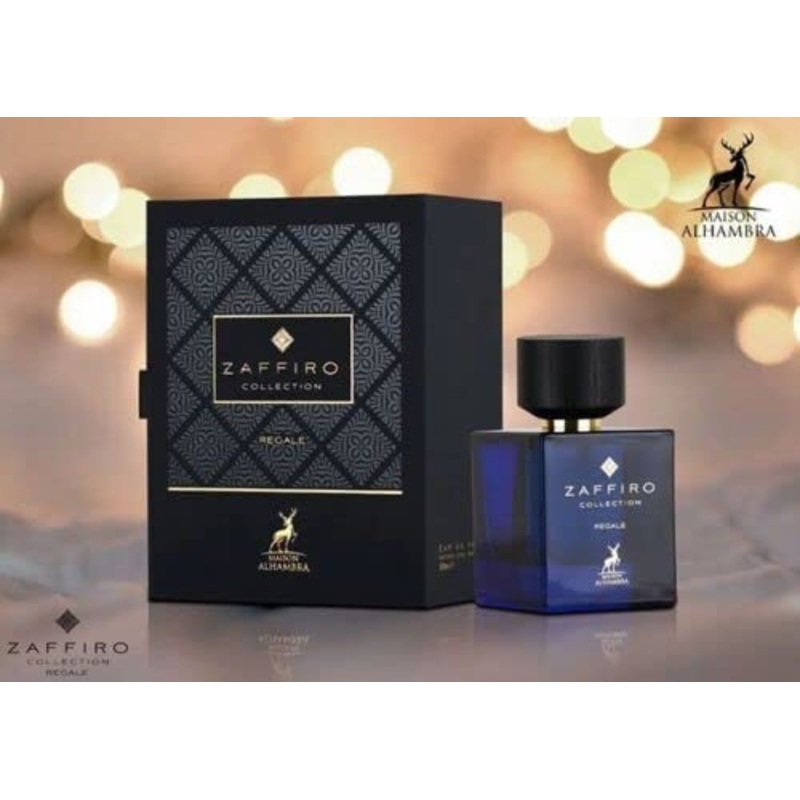 Zaffiro Regale by Maison Alhambra Eau De Parfum Spray 3.4 Fl Oz 100 Ml