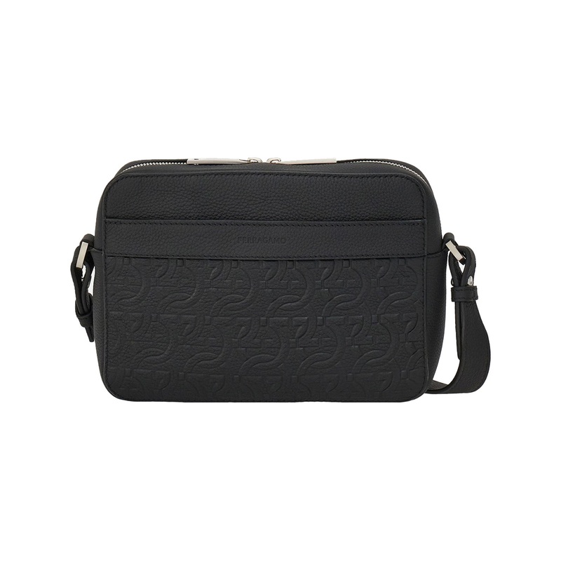 Crossbody Bag Calfskin Black