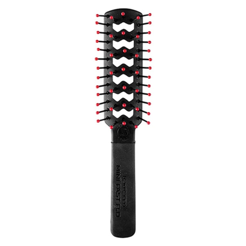 Cricket Static Free Brush Mini Fast Flo Black