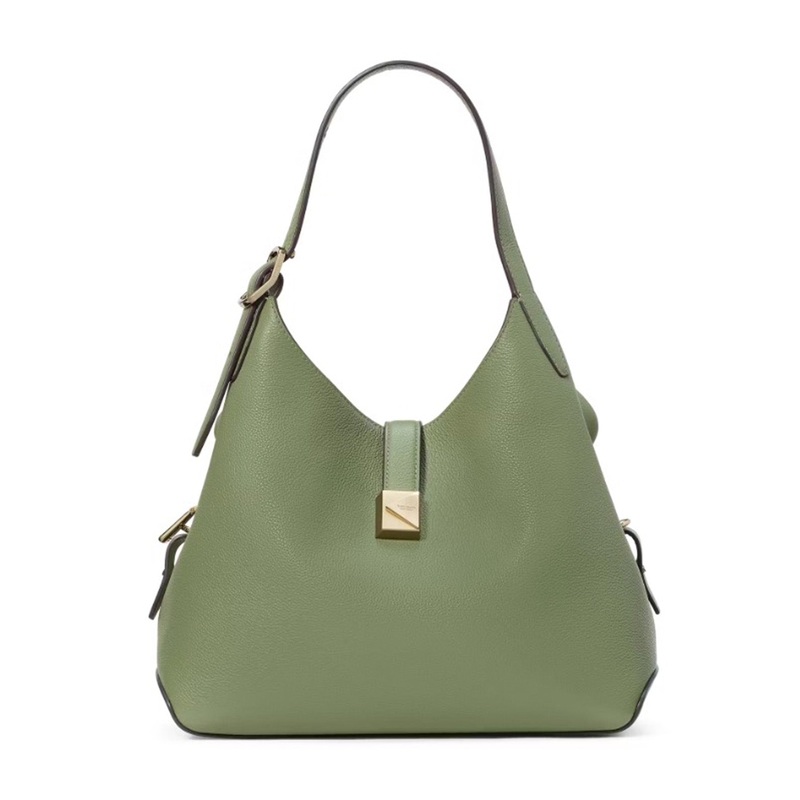 Deco Medium Crossbody Tote Olive Leaf