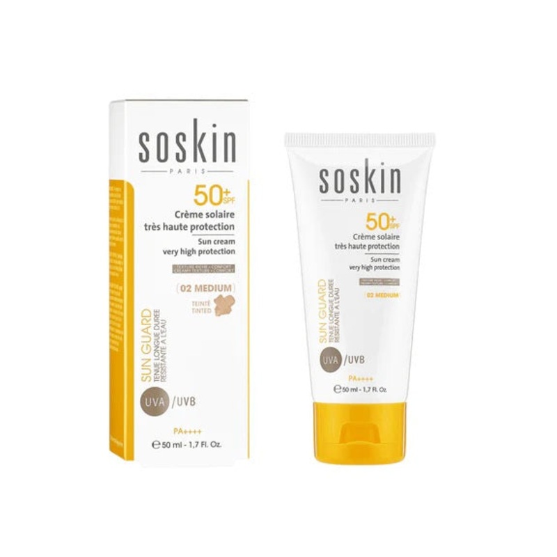 Soskin Tinted Sunscreen 02 Medium 50ml
