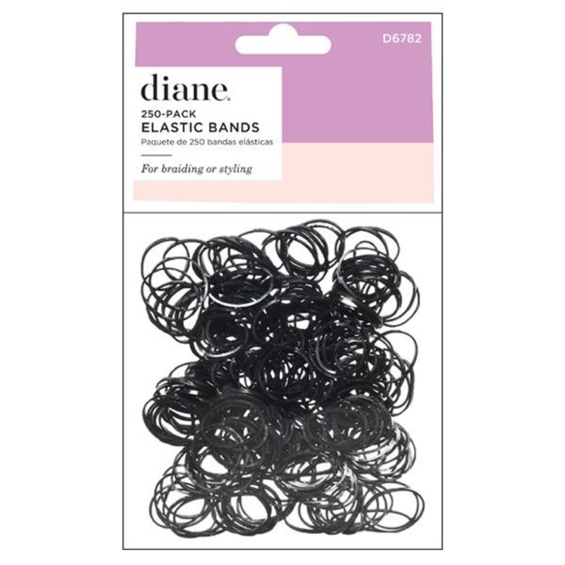 Diane -- Black elastic bands 250/pack