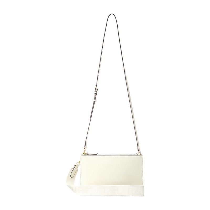 Women's Leather Medium Landyn Crossbody Bag Vanilla