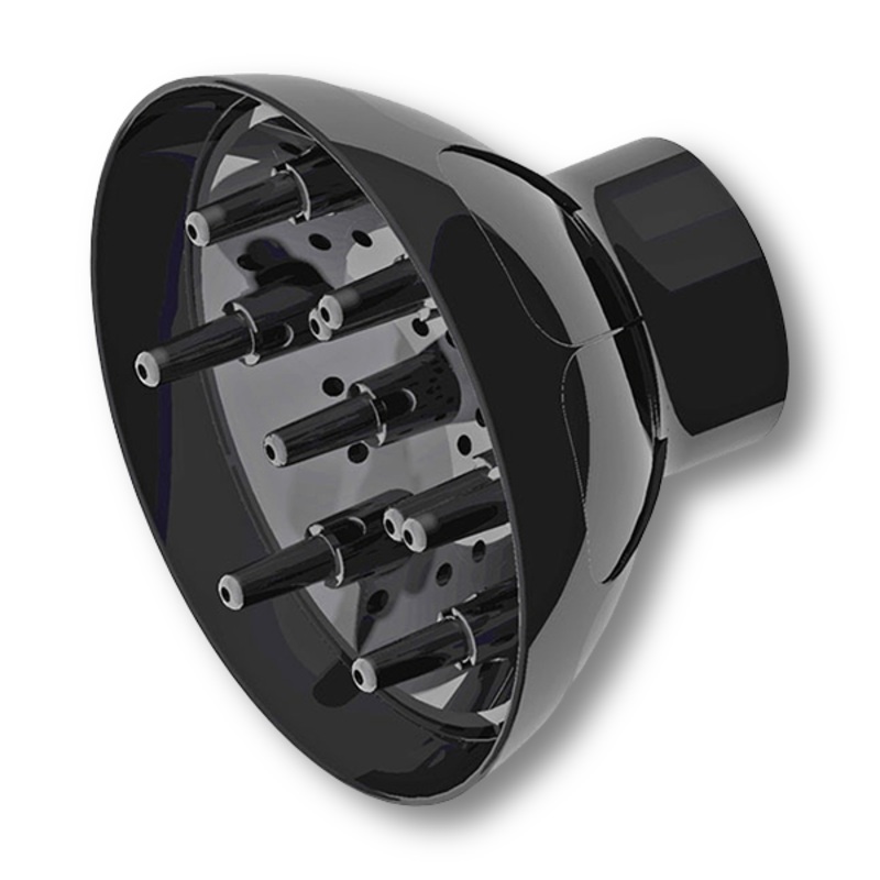 Parlux 385 Power Light Hair Dryer Diffuser Black