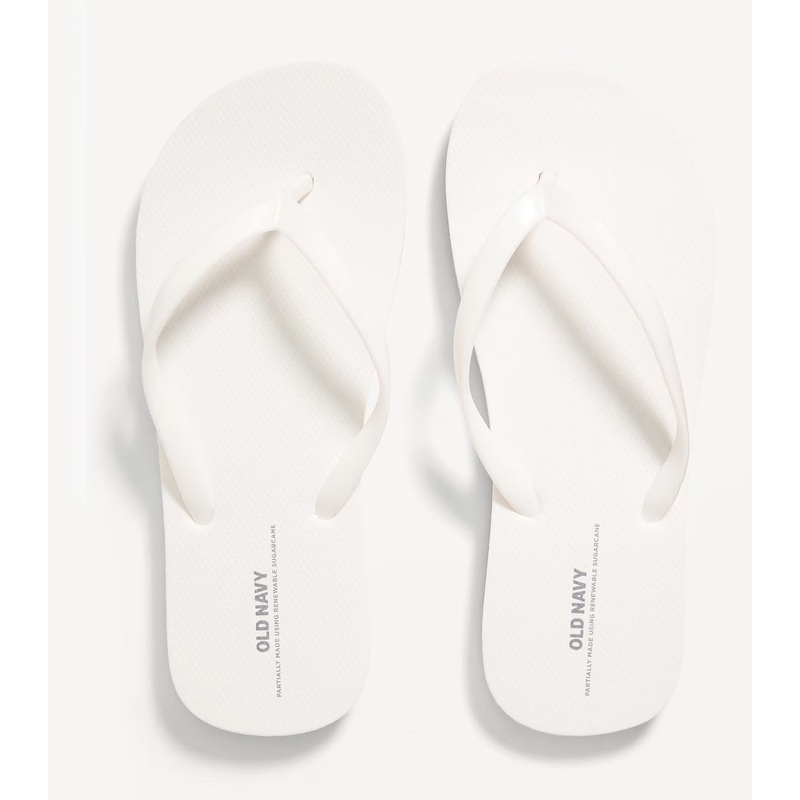 Flip-Flop Sandals for Girls Bright White