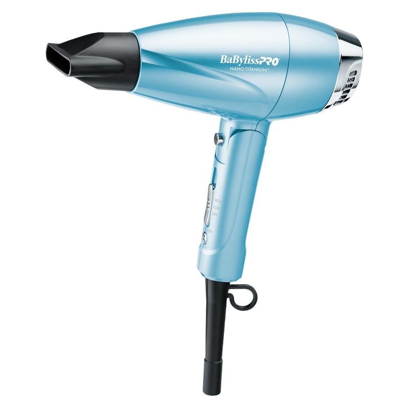 Babyliss Pro -- Compact folding ionic and nano-titanium hairdryer