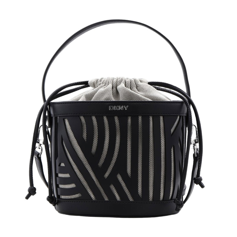 Hildi Bucket Crossbody Bag Black/Natural