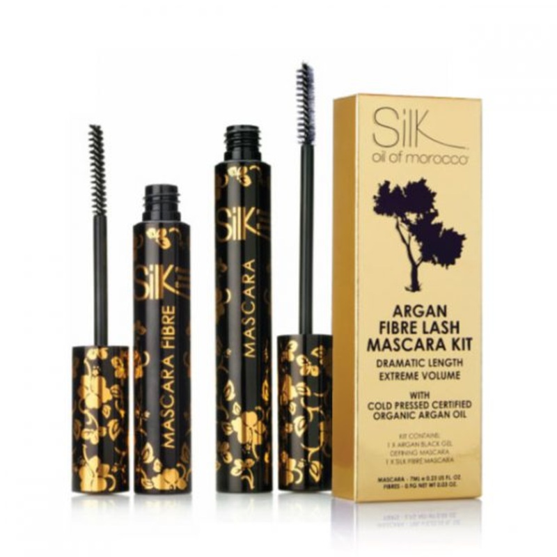 Silk Oil of Morocco Argan Fibre Lash Mascara Kit
