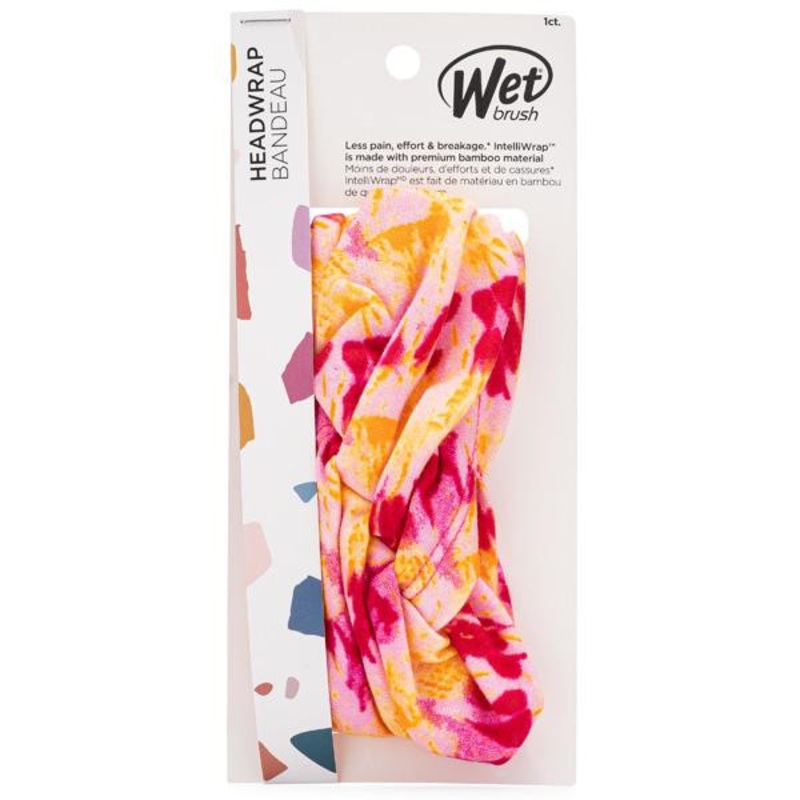 The Wet Brush -- Headwrap - Pink Tie Dye