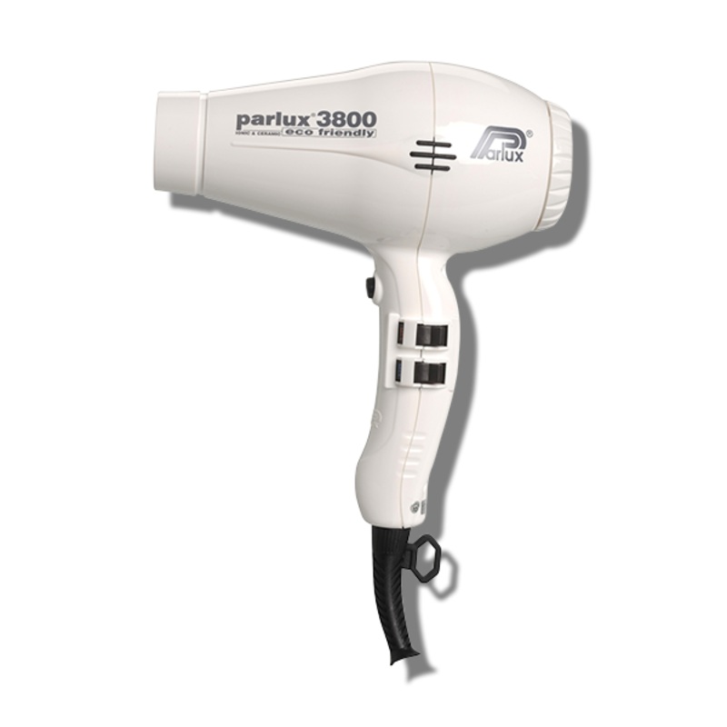 Parlux 3800 Ceramic & Ionic Hair Dryer White