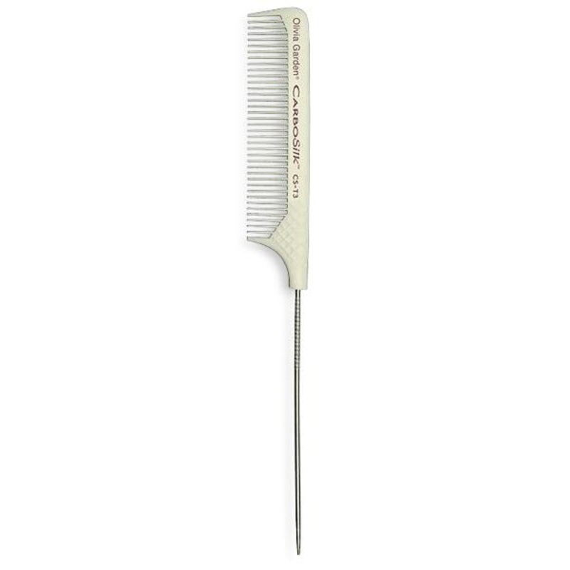 #Olivia Garden CarboSilk Comb - T3 Metal Tail Comb (discontinued)