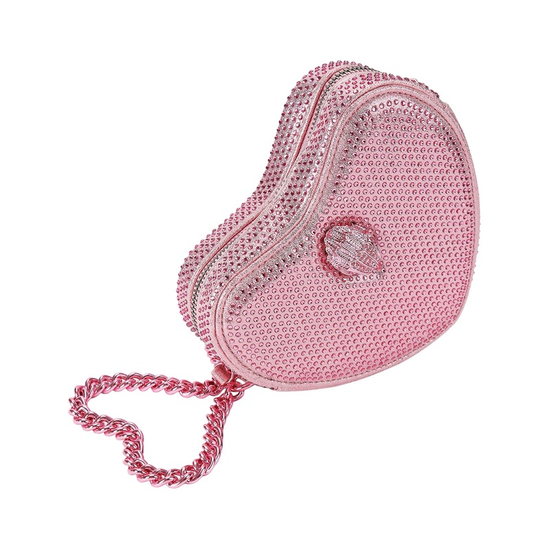 Fabric Kensington Heart Cross Body Purse